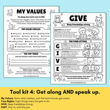 Load image into Gallery viewer, My Feelings Workbook - DBT Skills Workbook for Kids | Coping Skills, Emotion Regulation, SEL Worksheets