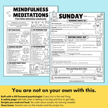 Load image into Gallery viewer, My Feelings Workbook - DBT Skills Workbook for Kids | Coping Skills, Emotion Regulation, SEL Worksheets