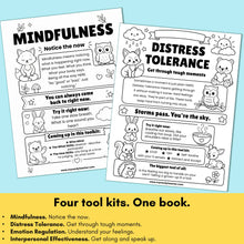 Load image into Gallery viewer, My Feelings Workbook - DBT Skills Workbook for Kids | Coping Skills, Emotion Regulation, SEL Worksheets