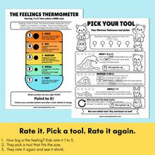Load image into Gallery viewer, My Feelings Workbook - DBT Skills Workbook for Kids | Coping Skills, Emotion Regulation, SEL Worksheets