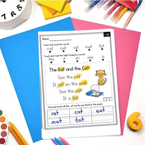 Buy3Get1 FREE B11 - Multisyllabic Words, Reading Passages, Decodable Poems, Partner Plays