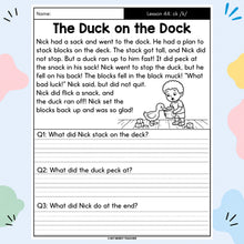 Load image into Gallery viewer, SOR Aligned Decodable Reading Comprehension Passages BUNDLE - K-2