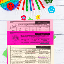 Load image into Gallery viewer, Decodable Reading Fluency Drills | Words, Phrases &amp; Sentences | Phonics Bundle K-3