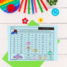 Load image into Gallery viewer, Decodable Reading Fluency Drills | Words, Phrases &amp; Sentences | Phonics Bundle K-3