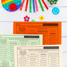 Load image into Gallery viewer, Decodable Reading Fluency Drills | Words, Phrases &amp; Sentences | Phonics Bundle K-3
