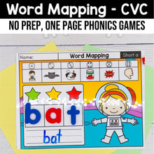 Load image into Gallery viewer, G17 CVC Word Orthographic Game Phoneme Grapheme Mapping