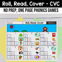Load image into Gallery viewer, Game 7: CVC Word Pyramids Games CVC Word and Picture Matching
