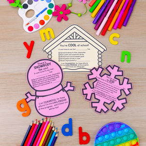 Positive Notes Home - YEAR-LONG Bundle - Editable