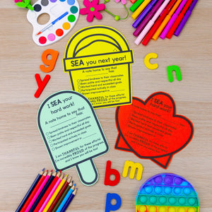 Positive Notes Home - YEAR-LONG Bundle - Editable