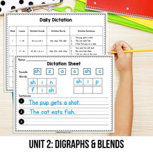 Load image into Gallery viewer, Buy3Get1 FREE B12 - Beginning Sounds, Digraphs and Blends, Roll and Read, Write the Room