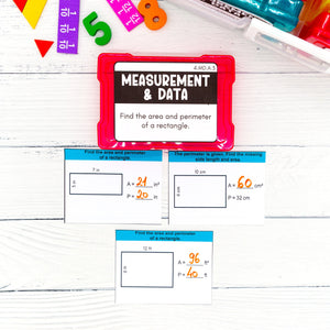 4th Grade Math Task Cards - CCSS Aligned