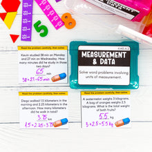 Load image into Gallery viewer, 4th Grade Math Task Cards - CCSS Aligned