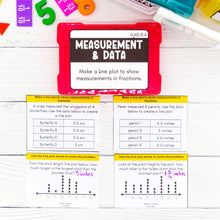 Load image into Gallery viewer, 4th Grade Math Task Cards - CCSS Aligned