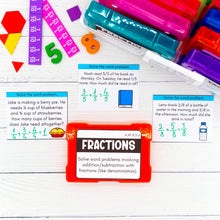Load image into Gallery viewer, 4th Grade Math Task Cards - CCSS Aligned