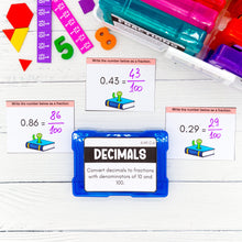 Load image into Gallery viewer, 4th Grade Math Task Cards - CCSS Aligned