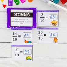 Load image into Gallery viewer, 4th Grade Math Task Cards - CCSS Aligned