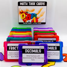 Load image into Gallery viewer, 4th Grade Math Task Cards - CCSS Aligned