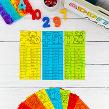 Load image into Gallery viewer, Math Fluency Race Kit – Addition, Subtraction, Multiplication, Division