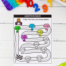 Load image into Gallery viewer, Math Fluency Race Kit – Addition, Subtraction, Multiplication, Division