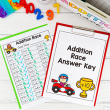 Load image into Gallery viewer, Math Fluency Race Kit – Addition, Subtraction, Multiplication, Division