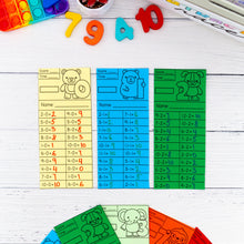 Load image into Gallery viewer, Math Fluency Race Kit – Addition, Subtraction, Multiplication, Division