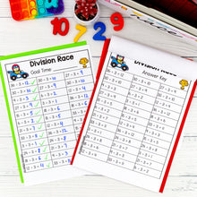 Load image into Gallery viewer, Math Fluency Race Kit – Addition, Subtraction, Multiplication, Division