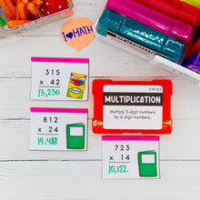 Load image into Gallery viewer, 5th Grade Math Task Cards - CCSS Aligned