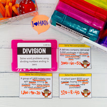 Load image into Gallery viewer, 5th Grade Math Task Cards - CCSS Aligned