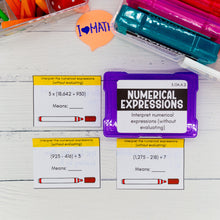 Load image into Gallery viewer, 5th Grade Math Task Cards - CCSS Aligned