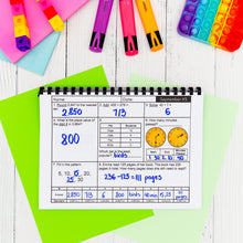Load image into Gallery viewer, 3rd Grade Spiral Math Review | Daily Morning Work, Homework, or Test Prep