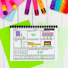 Load image into Gallery viewer, 3rd Grade Spiral Math Review | Daily Morning Work, Homework, or Test Prep