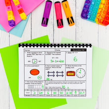 Load image into Gallery viewer, 3rd Grade Spiral Math Review | Daily Morning Work, Homework, or Test Prep