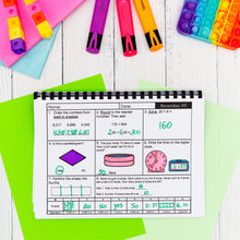 Load image into Gallery viewer, 3rd Grade Spiral Math Review | Daily Morning Work, Homework, or Test Prep