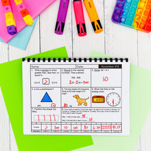 Load image into Gallery viewer, 3rd Grade Spiral Math Review | Daily Morning Work, Homework, or Test Prep