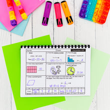 Load image into Gallery viewer, 3rd Grade Spiral Math Review | Daily Morning Work, Homework, or Test Prep