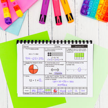 Load image into Gallery viewer, 3rd Grade Spiral Math Review | Daily Morning Work, Homework, or Test Prep