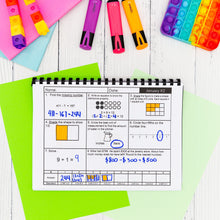 Load image into Gallery viewer, 3rd Grade Spiral Math Review | Daily Morning Work, Homework, or Test Prep