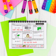 Load image into Gallery viewer, 3rd Grade Spiral Math Review | Daily Morning Work, Homework, or Test Prep
