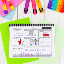 Load image into Gallery viewer, 3rd Grade Spiral Math Review | Daily Morning Work, Homework, or Test Prep