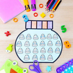 Math Crafts YEAR-LONG MEGA BUNDLE K-4th Grade