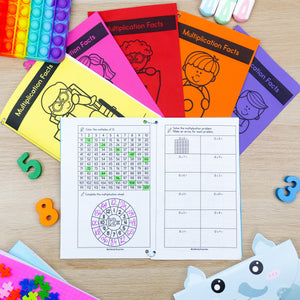 Buy3Get1 FREE B17 - Addition, Subtraction, Multiplication & Division Mini Books