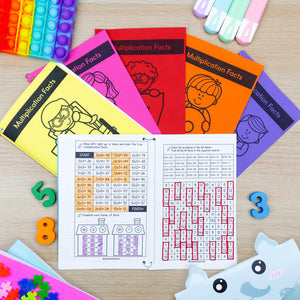 Buy3Get1 FREE B17 - Addition, Subtraction, Multiplication & Division Mini Books