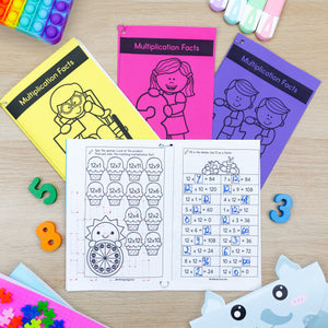 Buy3Get1 FREE B17 - Addition, Subtraction, Multiplication & Division Mini Books