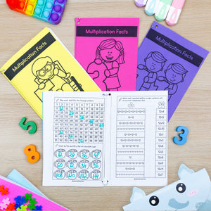 Buy3Get1 FREE B17 - Addition, Subtraction, Multiplication & Division Mini Books