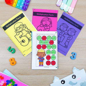 Buy3Get1 FREE B17 - Addition, Subtraction, Multiplication & Division Mini Books