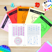 Load image into Gallery viewer, Multiplication + Division Facts Mini Books MEGA BUNDLE Numbers 1 to 12