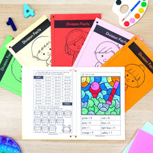 Load image into Gallery viewer, Multiplication + Division Facts Mini Books MEGA BUNDLE Numbers 1 to 12