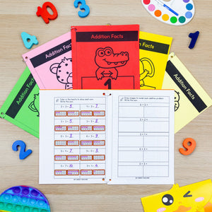 Addition Math Facts Mini Books MEGA BUNDLE Numbers 1 to 20 – My Nerdy ...