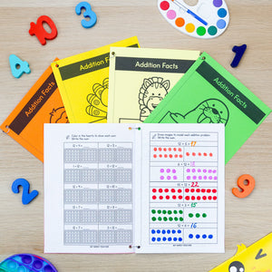 Addition Math Facts Mini Books MEGA BUNDLE Numbers 1 to 20