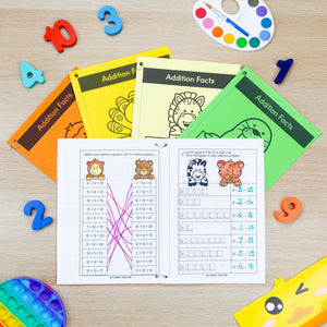 Addition Math Facts Mini Books MEGA BUNDLE Numbers 1 to 20 – My Nerdy ...